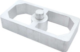 Allstar 1 Inch Aluminum Lowering Block 2.5in for Leaf Spring Suspension