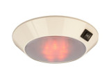 WHITE PLASTIC LED DOME For LIGHT