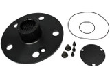 MOROSO Remote Thermostat Housing - 12 AN Inlets, Aluminum, Black Anodized