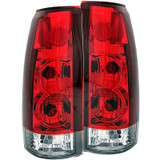 ANZO 211140 Tail Light Assembly GMC Cadillac Red/Clear Pair