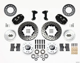 Wilwood Forged Dynalite Pro Series Front Brake Kit Ford Mustang 1974-1978