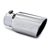 MBRP T5073 Exhaust Tip 6in OD Polished Stainless Steel 4in Inlet Bolt-On