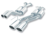 Borla S Type Cat Back Exhaust for 2006-2010 Jeep Grand Cherokee SRT8 6.1L V8