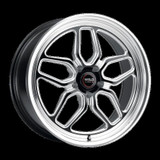 Weld Laguna 18x5 Beadlock Wheel For 5x120 ET23 Gloss Black 78.1 Bore Rim