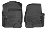 Husky Liners WeatherBeater Front Floor Liners Black for Ford F-250 2017
