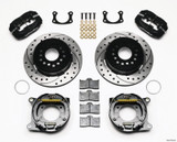 Wilwood 140-7140-D Forged Dynalite Rear Disc Brake Kit w/Parking Brake Ford