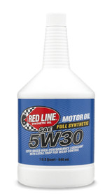 Red Line 5W30 High Performance Synthetic Motor Oil 1 Quart Bottle RED15304