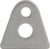 Allstar Performance Flat Steel Window Frame Tabs 3/16" Hole Weld-On - Set of 10