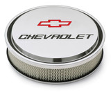 Proform 141-833 Polished Aluminum Slant Edge Bowtie Air Cleaner 14in