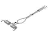 Borla S Type Cat Back Exhaust T-304 Stainless Steel For 2019-2023 Ford Edge ST