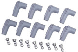 MSD 8.5mm Spark Plug Boot Terminal Kit 90 Degree HEI Style 9pc 8850