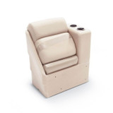 Taylor Made 17' Right Chaise Boat Seat Beige Marine Cushion