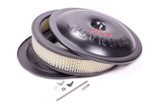 Proform 14in Black Aluminum Air Cleaner Assembly Bowtie Logo