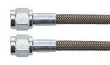Allstar Performance 16in Braided Stainless Steel AN Hose Assembly ALL46400-16