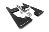 Rally Armor UR Mud Flaps Black White Logo for 2019-2023 Toyota Corolla Hatchback