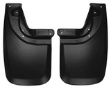 Husky Liners Rear Mud Flaps for Toyota Tacoma 2005-2014 - Black Pair