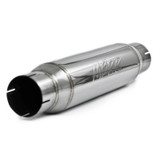 MBRP For R1013 Universal 3 Inch Inlet/Outlet Resonator With 16 Inch Body