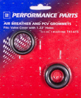 Proform Valve Cover Grommet Set Breather PCV Grommets Rubber Black - Pair