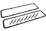 Fel-Pro Valve Cover Gasket Set Small Block Chevy Silicone 0.190 in Thick