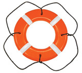 Taylor Made 30' Orange Polyethylene Shell Life Ring Marine Boat Safety Buoy