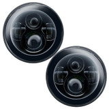 For ~(6 Lbs. 16X10X5)~ ORACLE 7 IN High Powered LED Headlights - NO HALO - Black