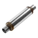 Flowmaster FlowFX Muffler 71415 2.25in Center Inlet Outlet 14x4 Round Body
