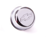 Proform Chrome Push-In Valve Cover Breather with Chevy Bowtie Logo 1-1/4 in Hole