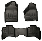 Husky WeatherBeater Floor Liners Front 2nd Row Dodge Ram 1500 2009-14