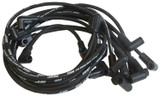 For Chevy SBC MSD Street Fire 8mm Spark Plug Wire Set Black Spiral Core 5562
