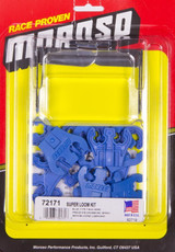 Moroso Universal Super Loom Kit Blue 7-9 mm Spark Plug Wire with Mount Bracket