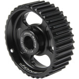 HTD Oil Pump Pulley 36 Tooth 1-1/4in Black Aluminum JONES RACING Products