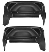 Husky Liners Rear Wheel Well Guards Black Pair for GM Fullsize Trucks 2014-18