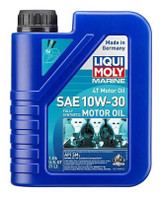 LIQUI MOLY 20520 Marine 4T 10W30 Motor Oil 1L Fully Synthetic for Boats