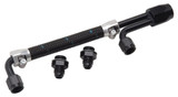 Edelbrock Dual Quad Fuel Line Kit 3/8in NPT Female Black Nylon