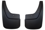 Husky Liners Front Mud Flaps Textured Plastic Black for 2014-15 GMC Sierra 1500
