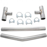 Flowmaster Balance Pipe Kit 2.5in Steel Exhaust H-Pipe