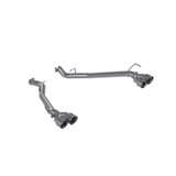 MBRP Armor Lite Series Dual Rear Axle-Back Exhaust For 2020-2026 Ford Explorer 3.0L EcoBoost
