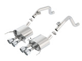 Borla Atak Axle Back Exhaust Steel for 2014-2019 Chevrolet Corvette Stingray V8