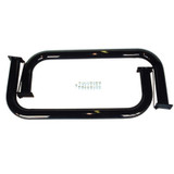 Rugged Ridge Nerf Bars with Step Plates for 76-86 Jeep CJ7 & Scrambler