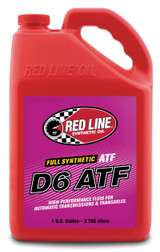 Red Line D6 Automatic Transmission Fluid Synthetic Gallon Automotive ATF Service