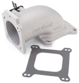 Edelbrock Low Profile Intake Elbow 90mm TB to Square-Bore 4150 Flange