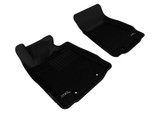 3D MAXpider KAGU Series All-Weather Floor Mats Black for 2009-2020 Nissan 370Z