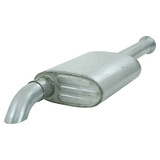 MBRP Armor Lite Series Cat Back Exhaust for 2002-2006 Jeep Wrangler 2.5L 4.0L