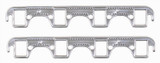 Mr. Gasket Aluminum Exhaust Gasket Port 1.120 x 1.480 Pair for Small Block Ford