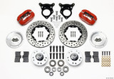 Wilwood Forged Dynalite Front Hub Kit For 11-inch Drilled - Fits Ford Mustang