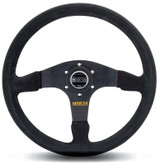 Sparco 015R375PSN Suede Steering Wheel 350mm Black Performance For Universal
