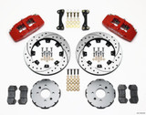 Wilwood Dynapro 6 Front Big Brake Kit for Honda Civic Del Sol 12.19 Drilled Red