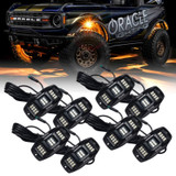 ORACLE RGB+W Underbody Rock Light Kit - 8 PCS, Bluetooth Control, ColorSHIFT
