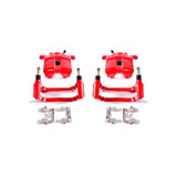 PowerStop S2584 Front Red Powder Coated Brake Calipers Acura CL Honda Accord