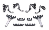 Moroso SBF Spark Plug Wire Loom Kit Valve Cover Mount 79mm Black 72133